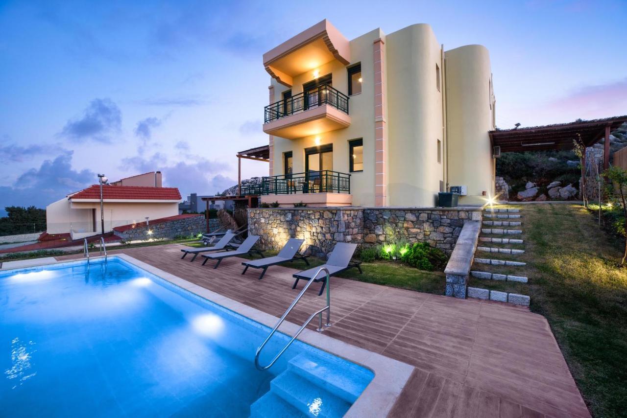 Siena Pool Villa Koskinou  ภายนอก รูปภาพ