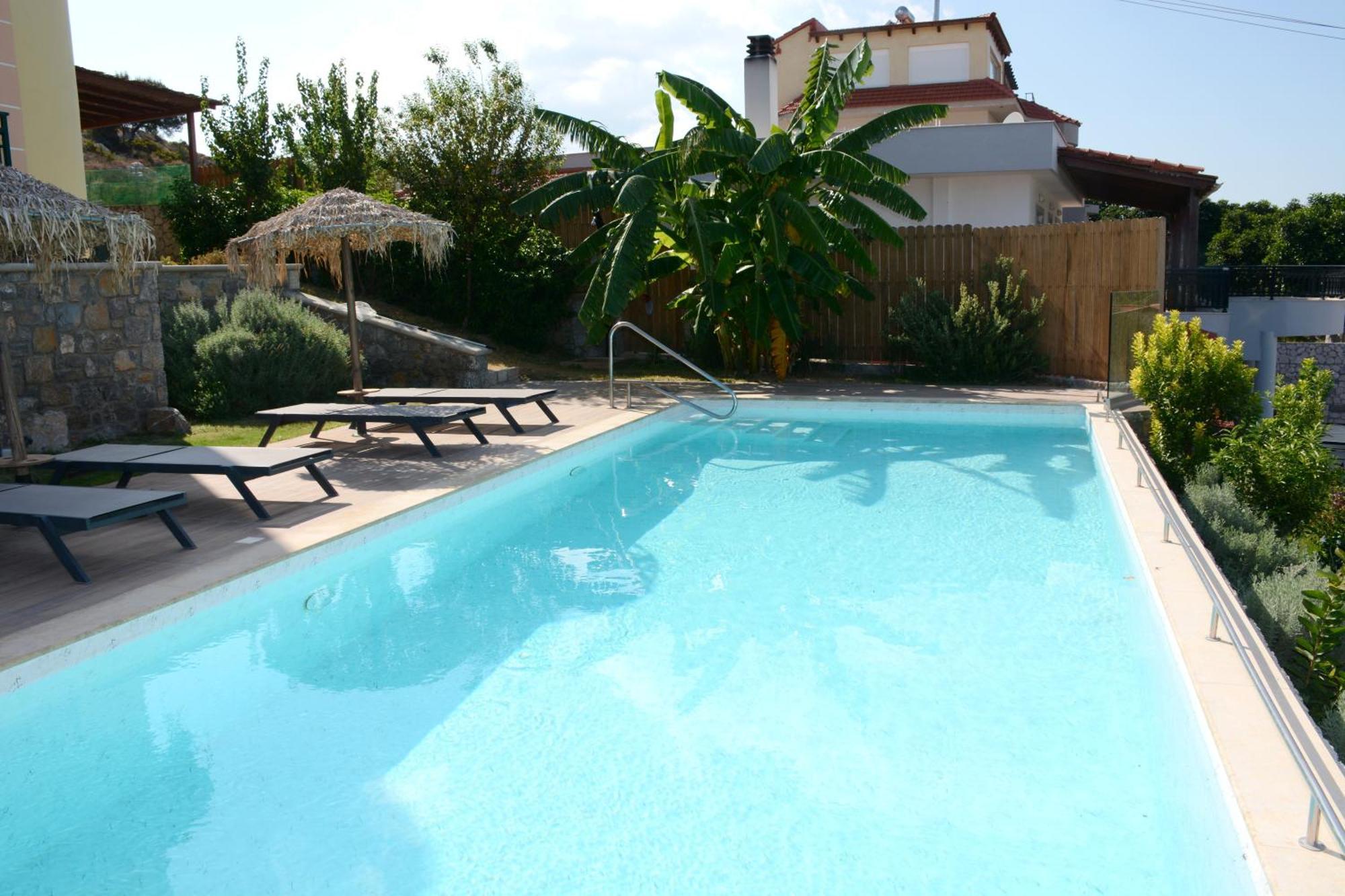Siena Pool Villa Koskinou  ภายนอก รูปภาพ